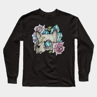 Cat Skull - No logo Long Sleeve T-Shirt